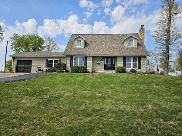 2.45 Acres of Residential Land with Home for Sale in Boonville, Indiana