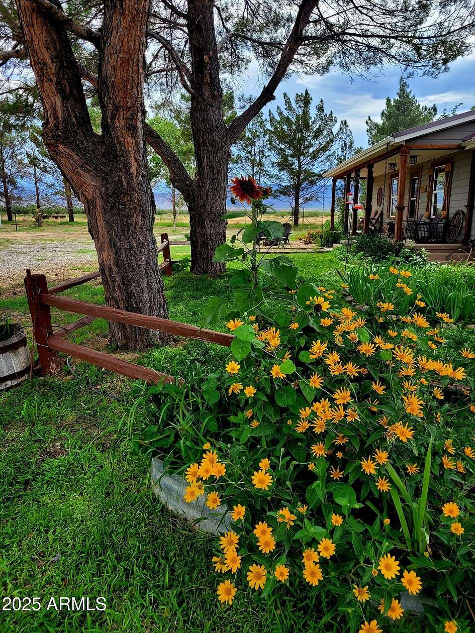 5 Acres of Residential Land with Home for Sale in Willcox, Arizona