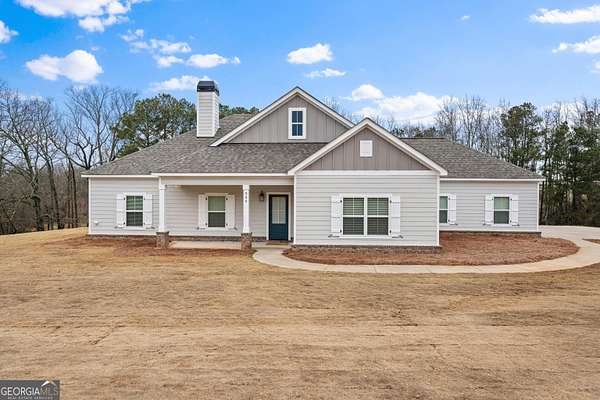 5 Acres of Residential Land with Home for Sale in Roopville, Georgia