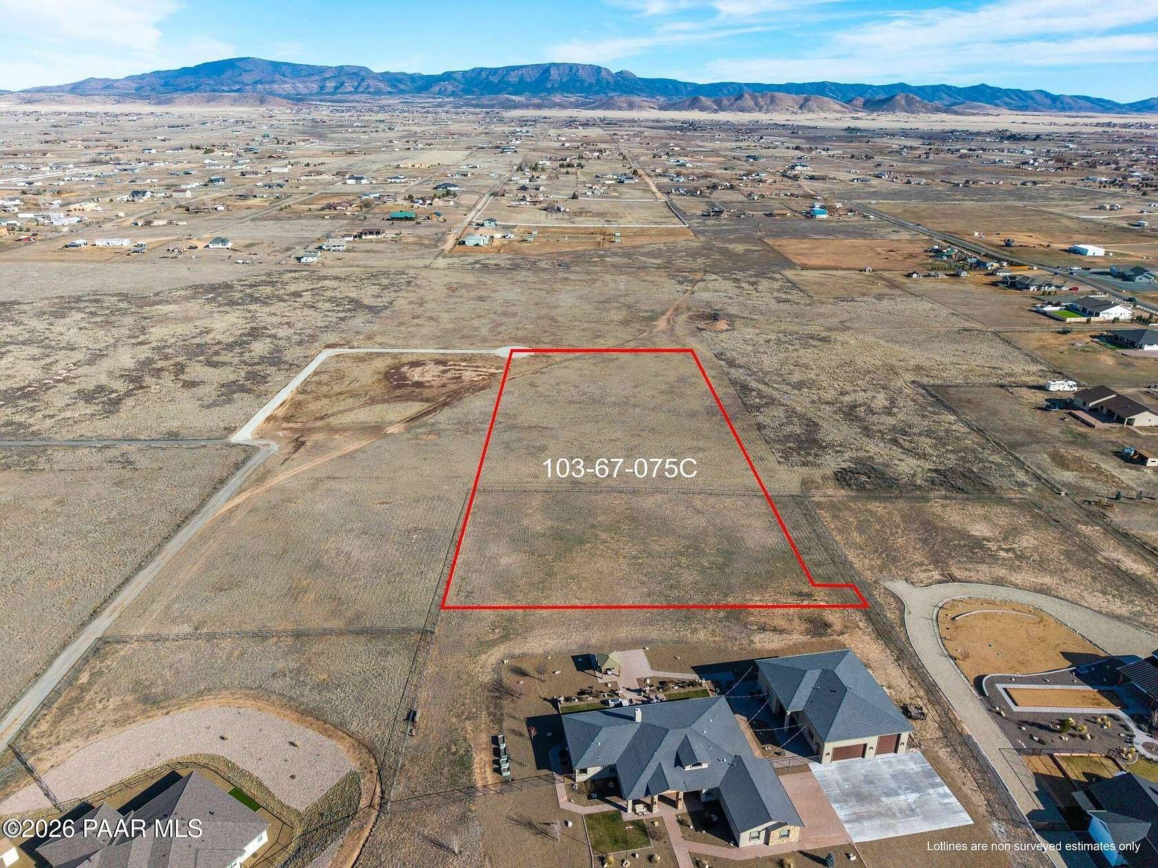 2.6 Acres of Residential Land for Sale in Prescott Valley, Arizona