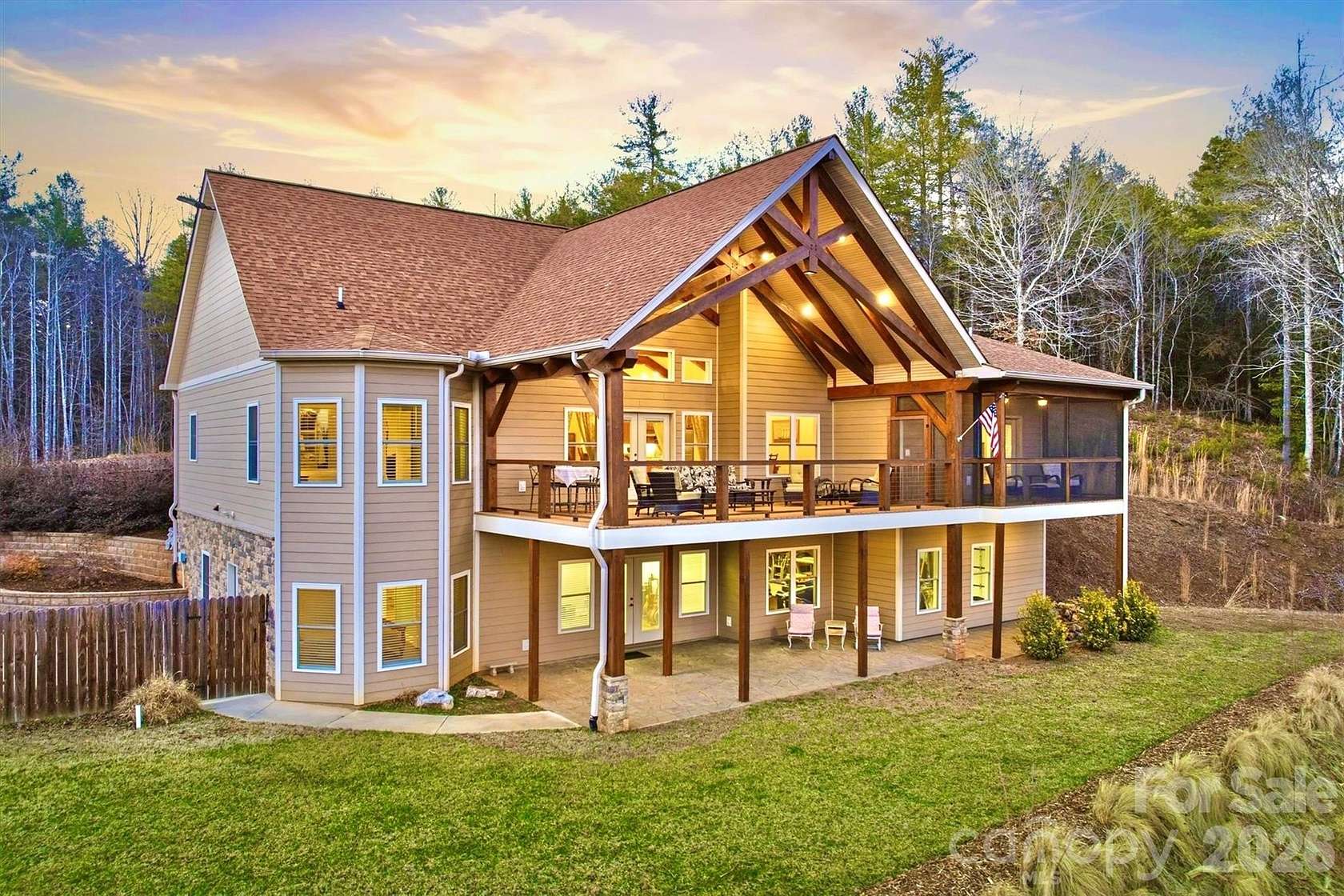 4.32 Acres of Residential Land with Home for Sale in Lenoir, North Carolina