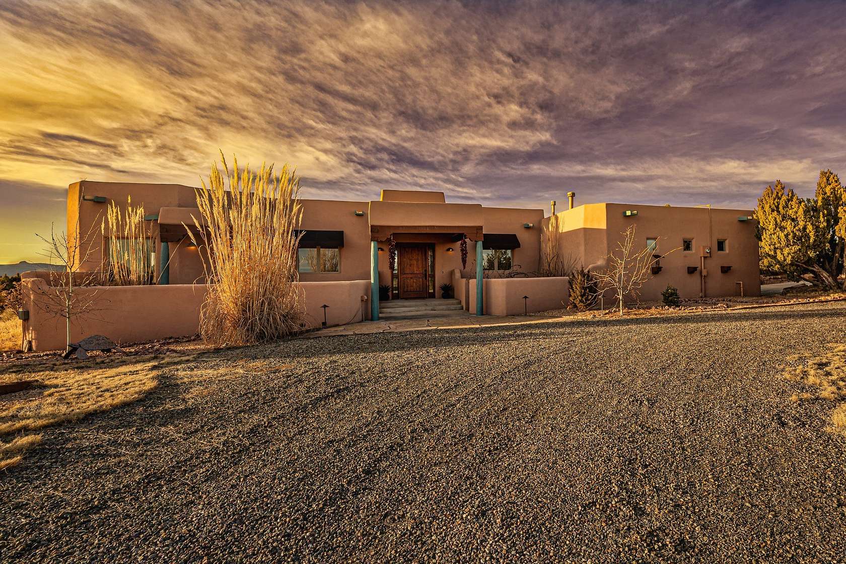 2.35 Acres of Residential Land with Home for Sale in Santa Fe, New Mexico