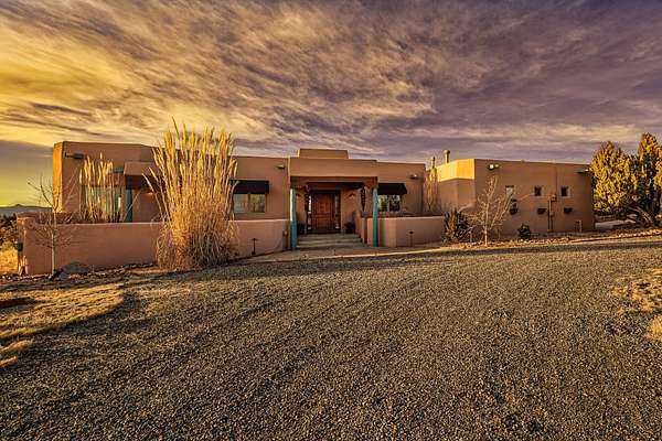 2.35 Acres of Residential Land with Home for Sale in Santa Fe, New Mexico