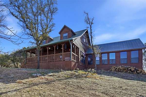 5 Acres of Residential Land with Home for Sale in Bluff Dale, Texas