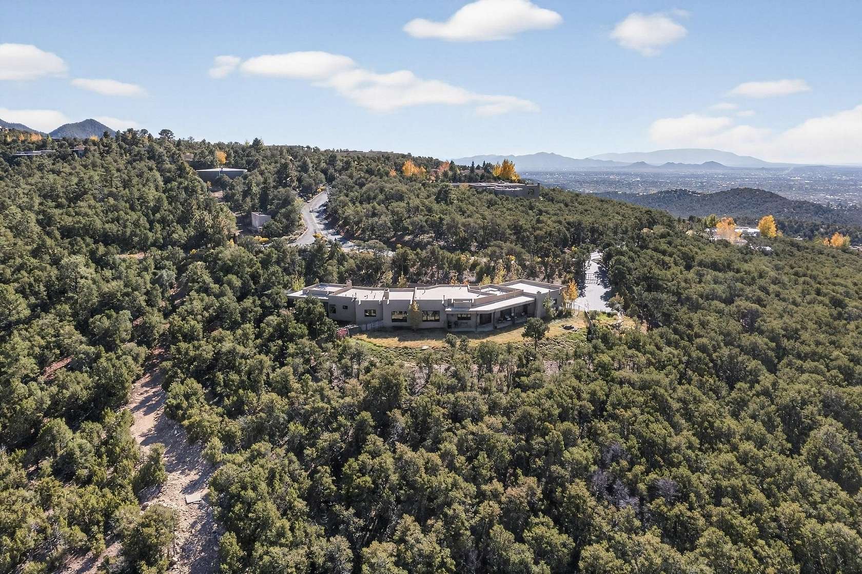 2.37 Acres of Residential Land with Home for Sale in Santa Fe, New Mexico