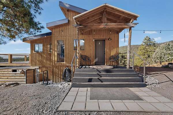 5 Acres of Residential Land with Home for Sale in Pecos, New Mexico