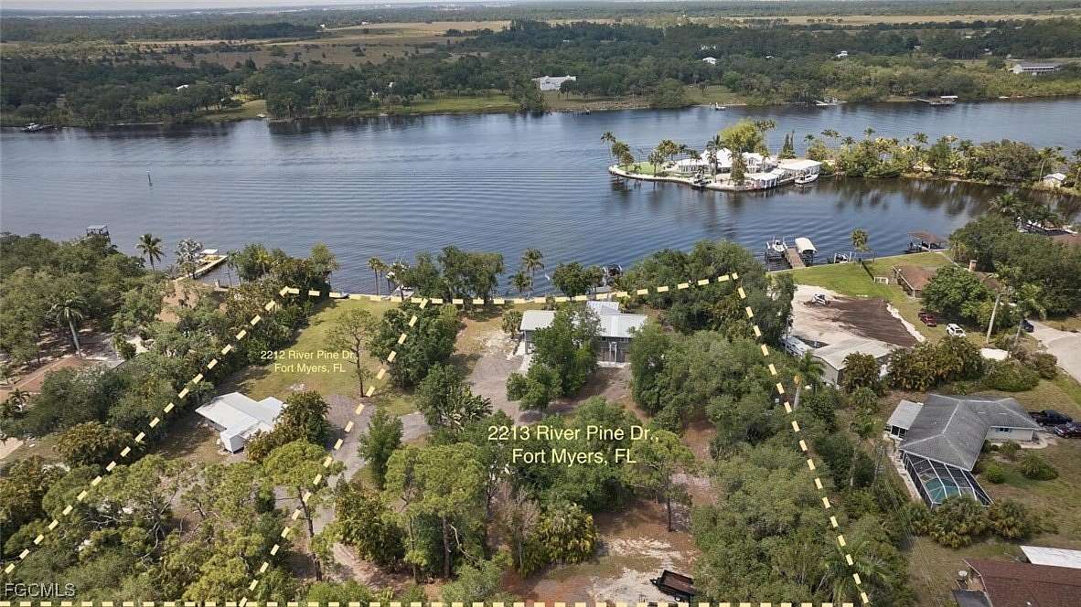 1.57 Acres of Residential Land with Home for Sale in Fort Myers, Florida
