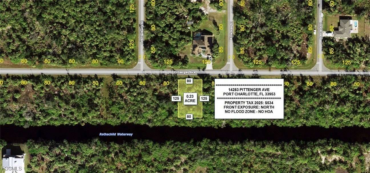 0.23 Acres of Residential Land for Sale in Port Charlotte, Florida