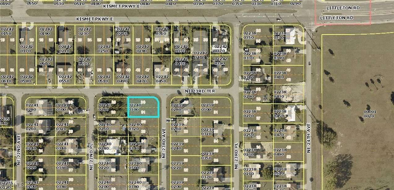 0.24 Acres of Residential Land for Sale in Cape Coral, Florida