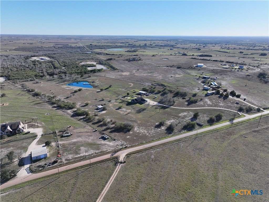 26 Acres of Land with Home for Sale in Shiner, Texas
