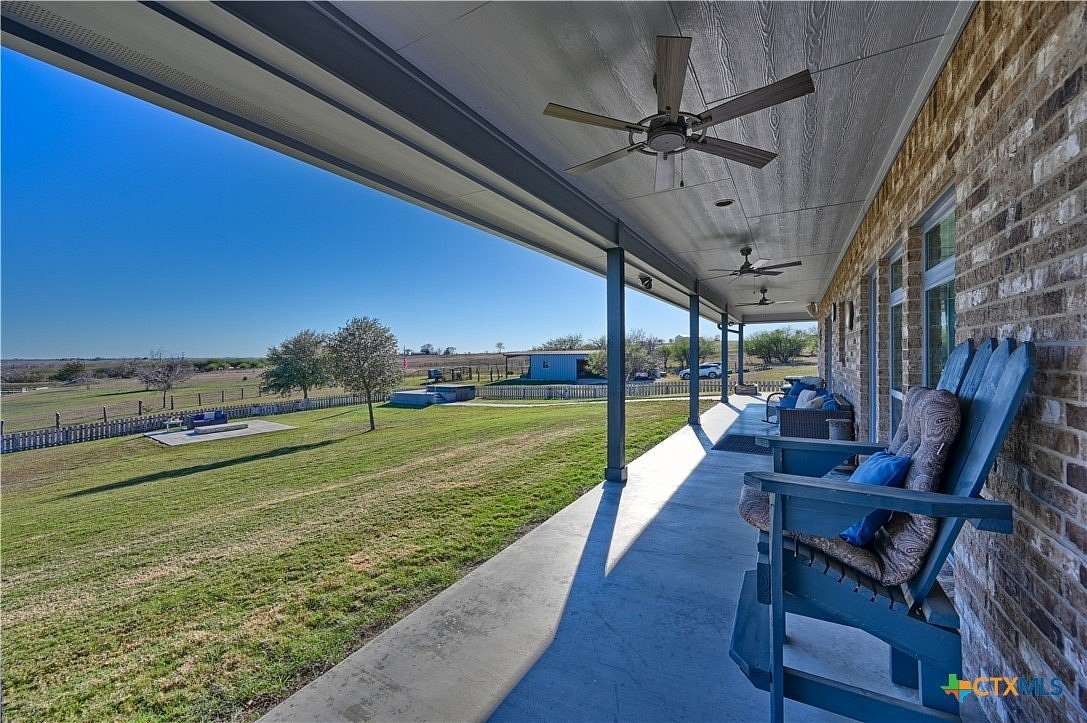 26 Acres of Land with Home for Sale in Shiner, Texas