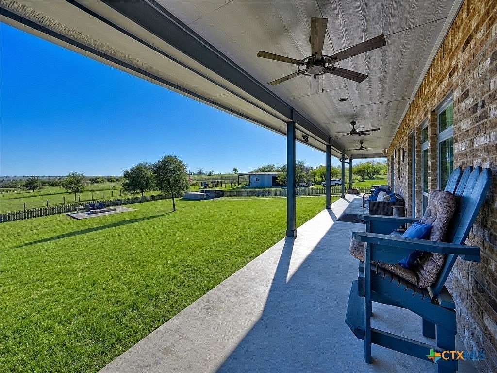 26 Acres of Land with Home for Sale in Shiner, Texas