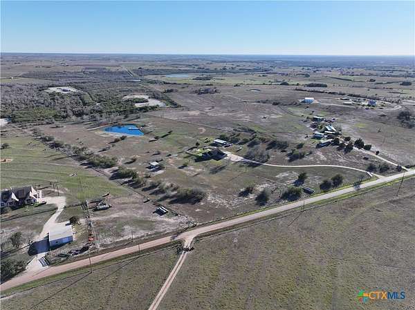 26 Acres of Land with Home for Sale in Shiner, Texas