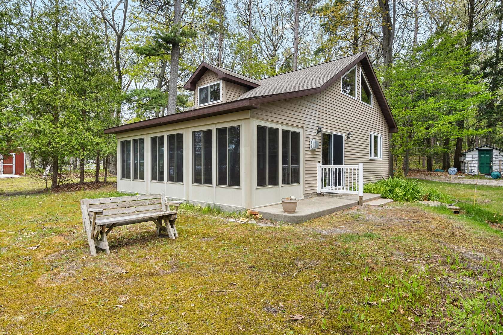 1.86 Acres of Land with Home for Sale in Manistee, Michigan