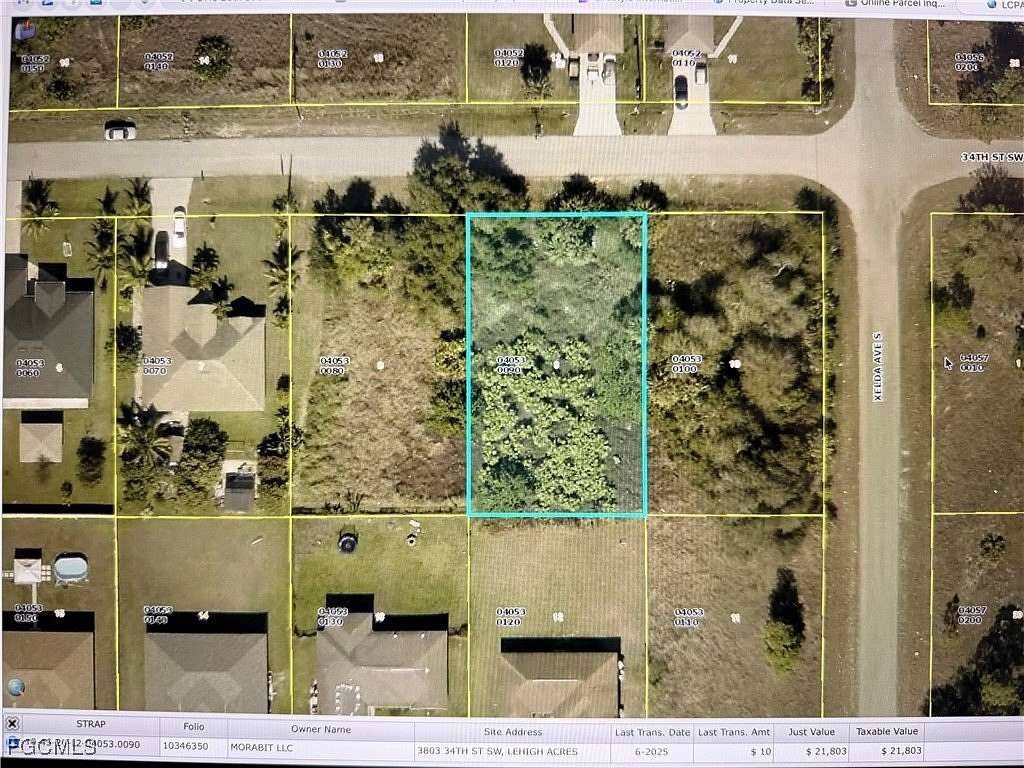 0.25 Acres of Residential Land for Sale in Lehigh Acres, Florida