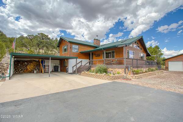 4.23 Acres of Residential Land with Home for Sale in Eagar, Arizona