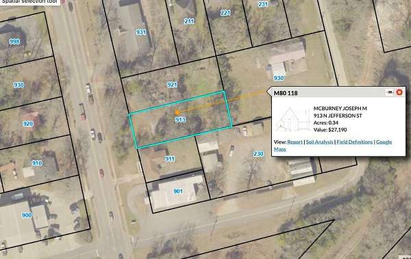 0.68 Acres of Residential Land for Sale in Milledgeville, Georgia