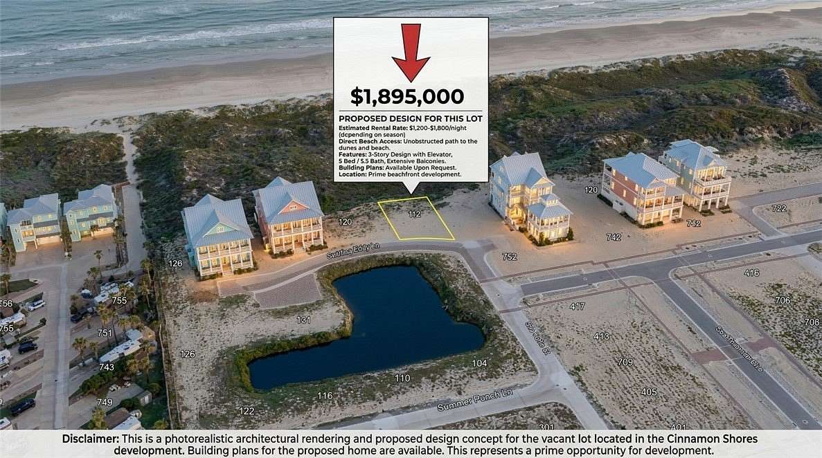 0.11 Acres of Residential Land for Sale in Port Aransas, Texas