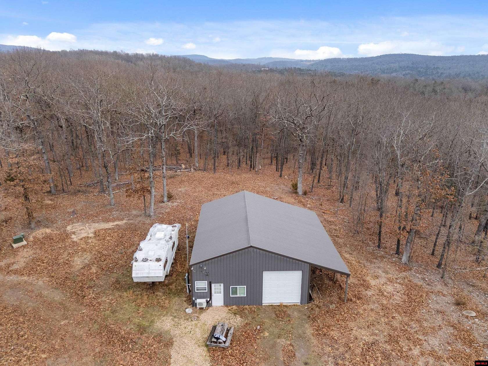 40 Acres of Recreational Land with Home for Sale in Oakland, Arkansas