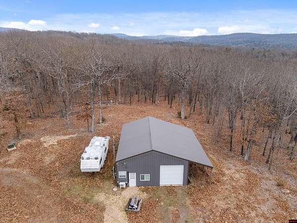 40 Acres of Recreational Land with Home for Sale in Oakland, Arkansas