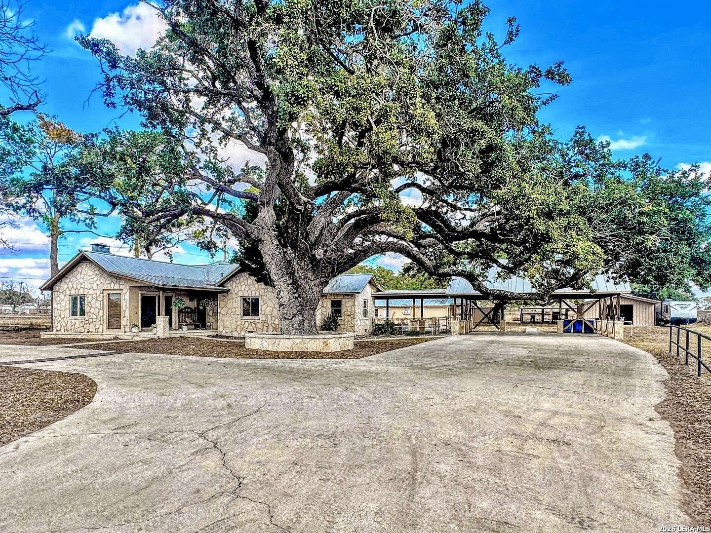 6 Acres of Land with Home for Sale in Pleasanton, Texas