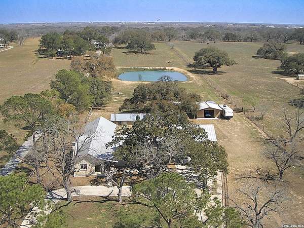 6 Acres of Land with Home for Sale in Pleasanton, Texas