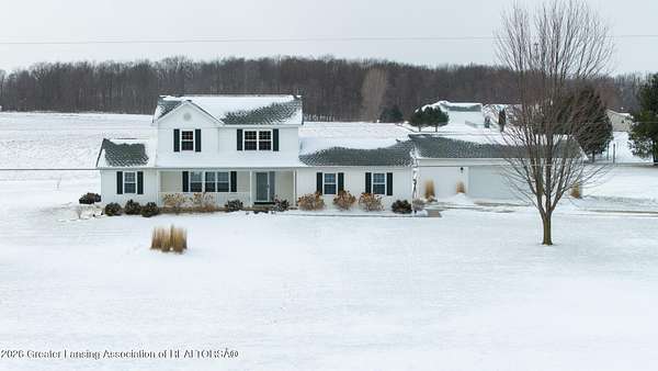 3 Acres of Residential Land with Home for Sale in Charlotte, Michigan