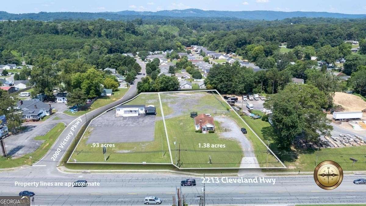 2.3 Acres of Improved Mixed-Use Land for Sale in Dalton, Georgia