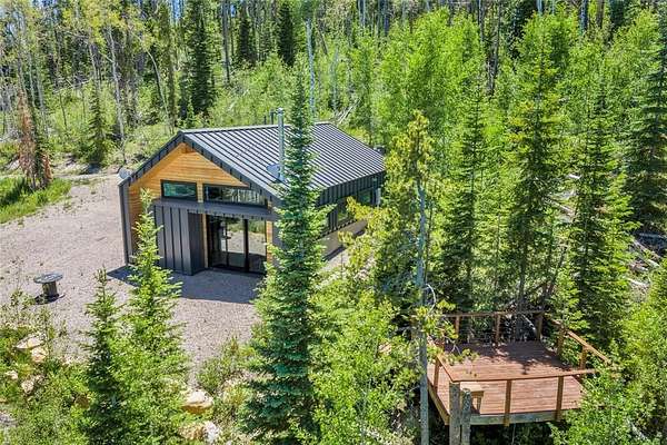 35 Acres of Recreational Land with Home for Sale in Oak Creek, Colorado