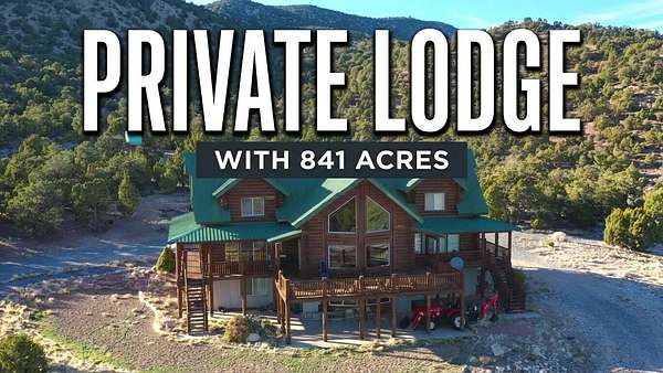 841 Acres of Land with Home for Sale in Cedar City, Utah