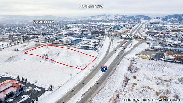 6.19 Acres of Commercial Land for Sale in Rapid City, South Dakota