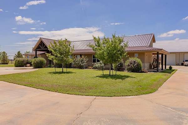 5 Acres of Residential Land with Home for Sale in Midland, Texas