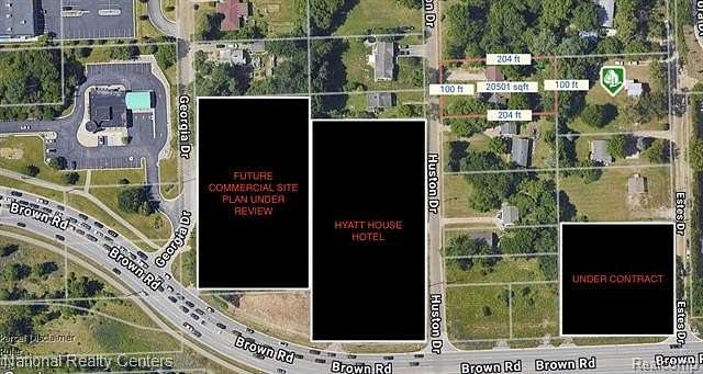 0.47 Acres of Mixed-Use Land for Sale in Lake Orion, Michigan