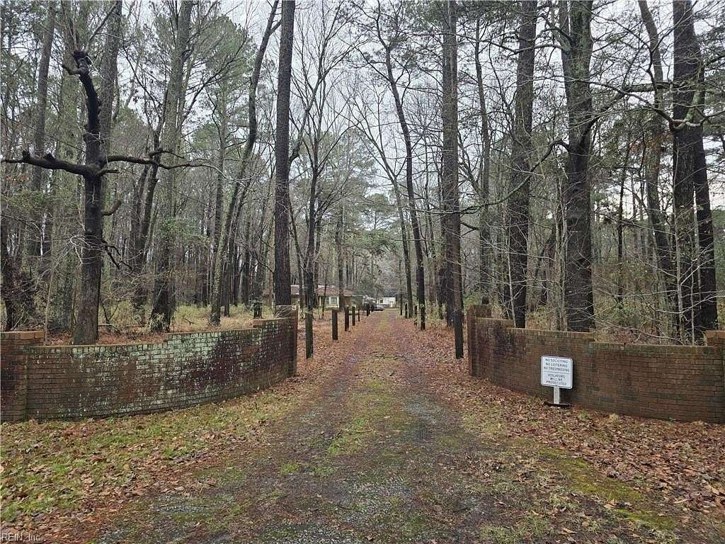 5 Acres of Land with Home for Sale in Chesapeake, Virginia