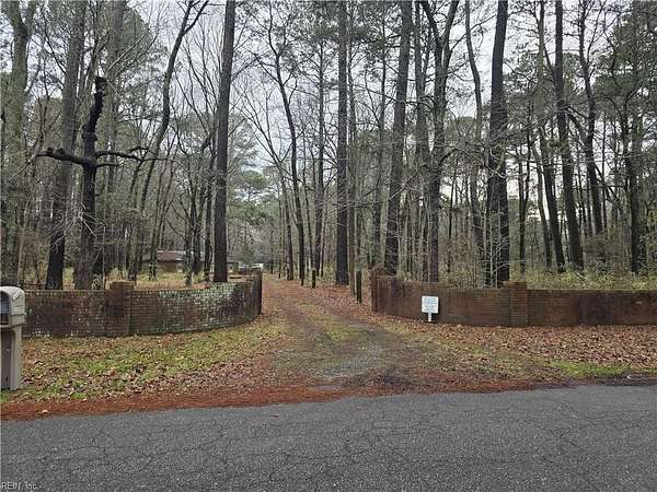 5 Acres of Residential Land with Home for Sale in Chesapeake, Virginia