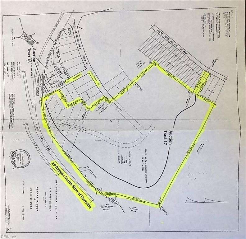 66 Acres of Agricultural Land for Sale in Danville, Virginia
