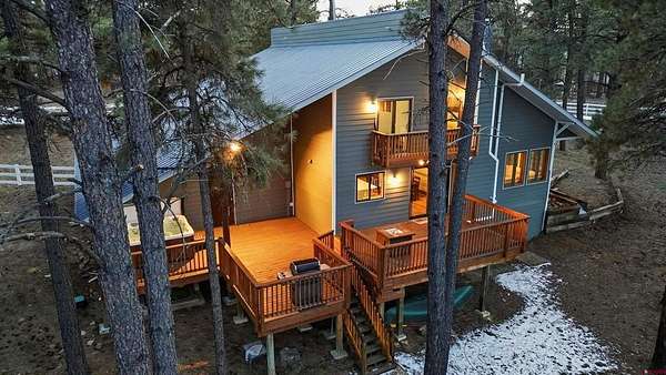 3.17 Acres of Land with Home for Sale in Pagosa Springs, Colorado