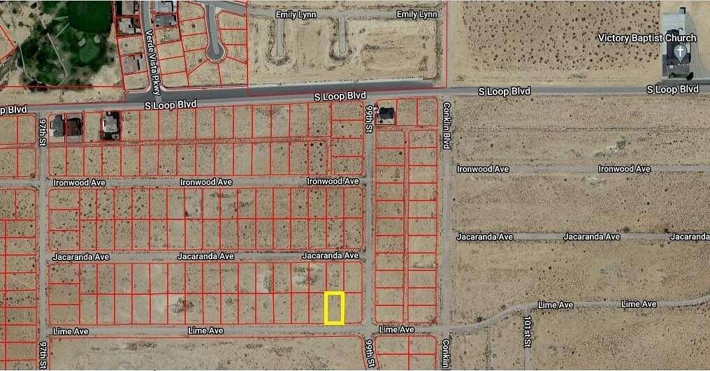 0.26 Acres of Residential Land for Sale in California City, California