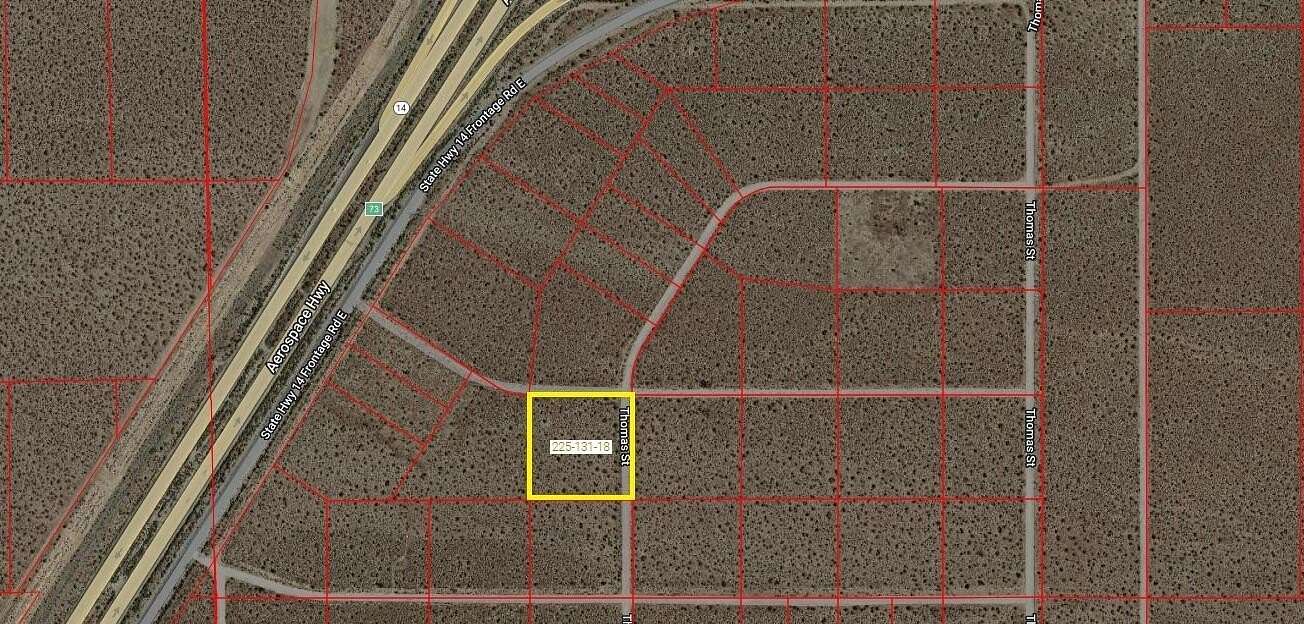 2.5 Acres of Residential Land for Sale in California City, California