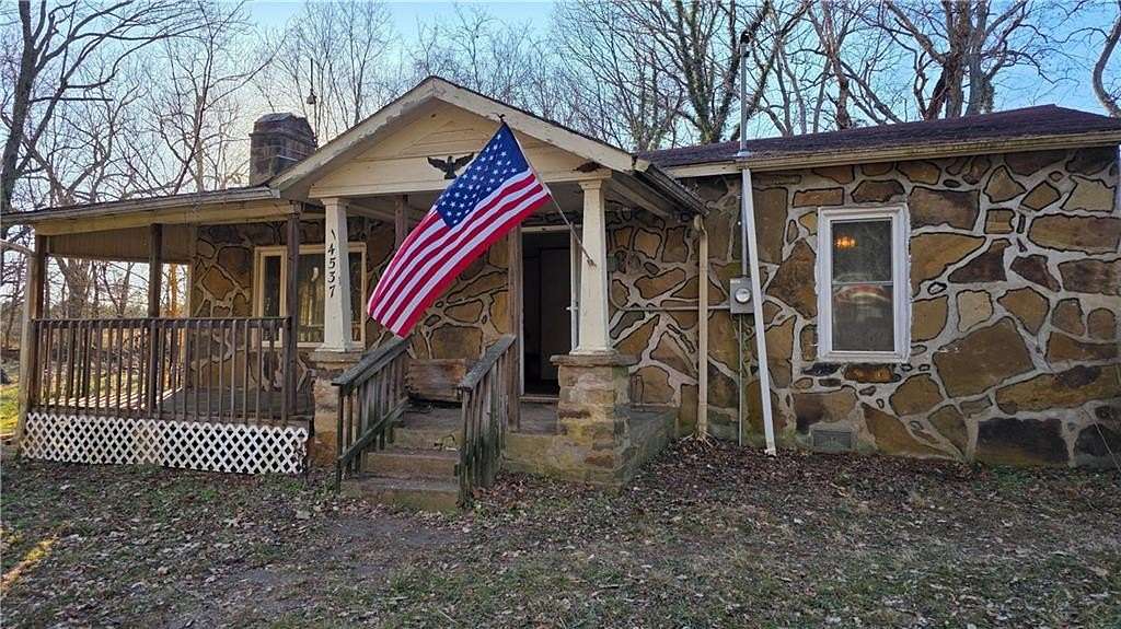 2.43 Acres of Land with Home for Sale in Canehill, Arkansas