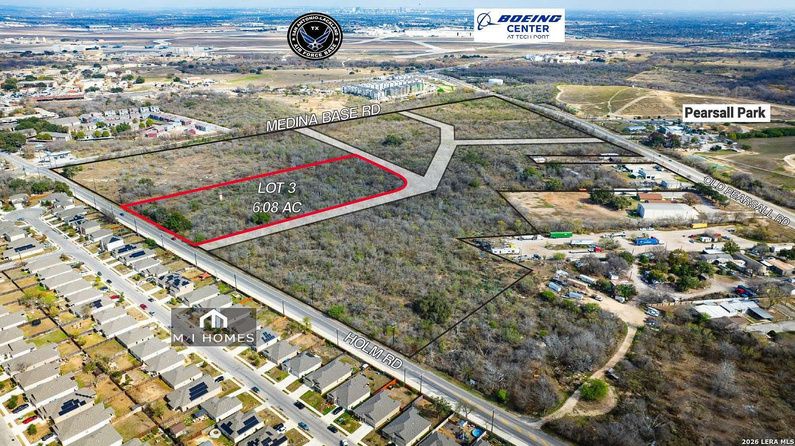 6 Acres of Residential Land for Sale in San Antonio, Texas
