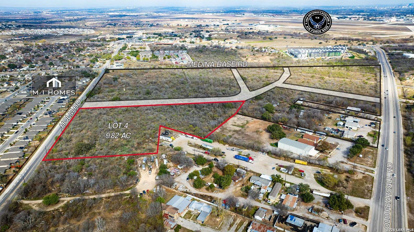 9.82 Acres of Residential Land for Sale in San Antonio, Texas