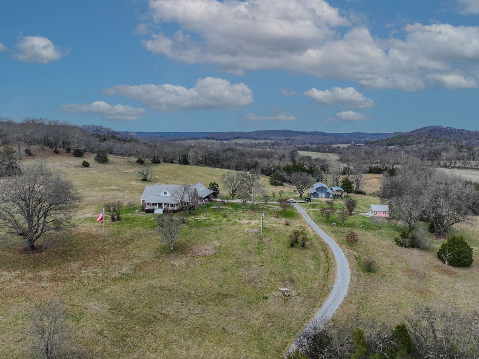40 Acres of Land with Home for Sale in Ardmore, Tennessee