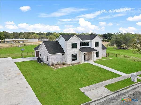 2 Acres of Residential Land with Home for Sale in Shiner, Texas