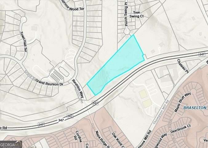 10 Acres of Mixed-Use Land for Sale in Hoschton, Georgia