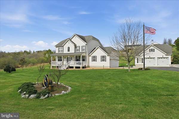 2 Acres of Land with Home for Sale in Capon Bridge, West Virginia