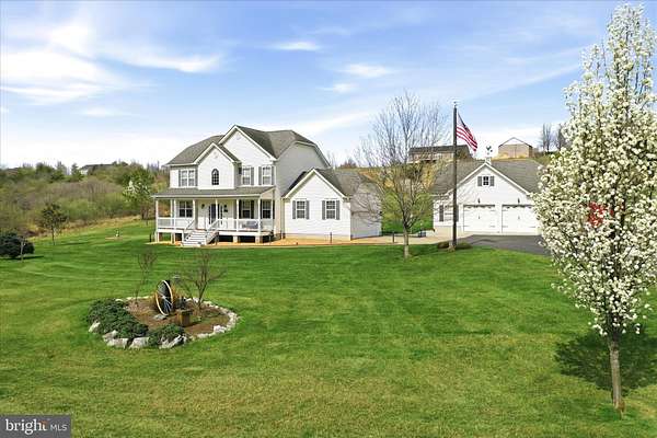 2 Acres of Land with Home for Sale in Capon Bridge, West Virginia