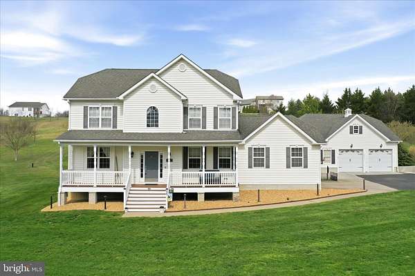 2 Acres of Land with Home for Sale in Capon Bridge, West Virginia