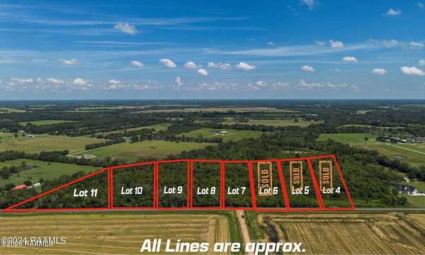 3 Acres of Residential Land for Sale in Church Point, Louisiana