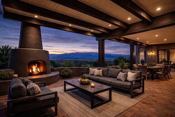 2.6 Acres of Residential Land with Home for Sale in Santa Fe, New Mexico